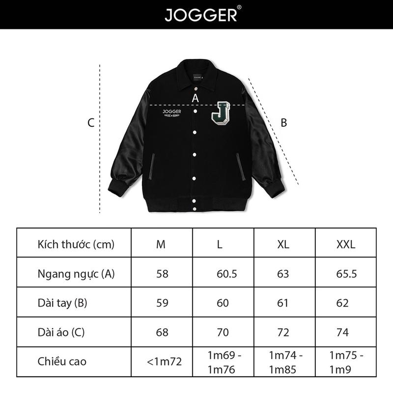 Áo khoác Varsity JOGGER Dạ Phối Tay Da Cao Cấp Chần Bông 3 Lớp ,Hàng cao cấp hot trend 2023 BB015 2