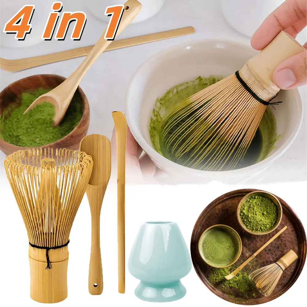 Matcha Maker Starter Pack/4 in 1 Set Alat Pembuat Matcha/Paket Matcha ...