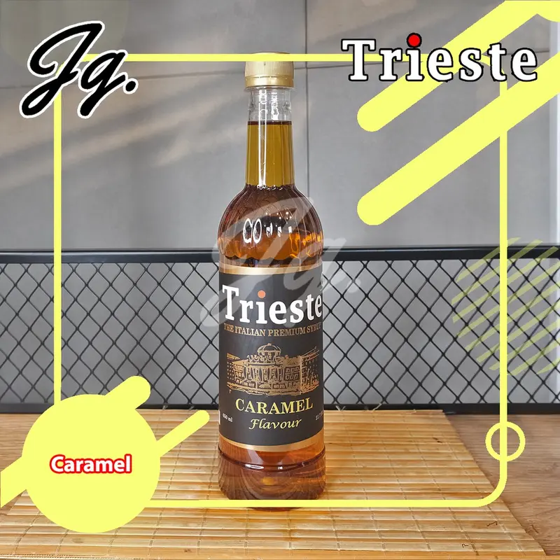 Trieste Syrup Caramel 650 ml - Trieste Sirup Caramel 0