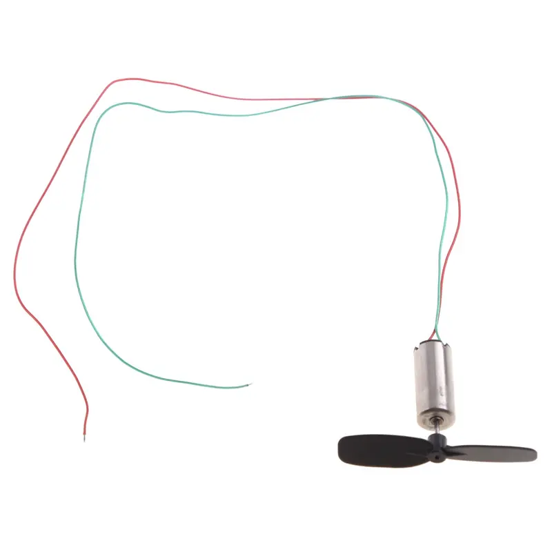 Động cơ không lõi + Cánh quạt, 1 bộ, 3.7V, 48000RPM, dành cho máy bay RC và đồ chơi trực thăng 3