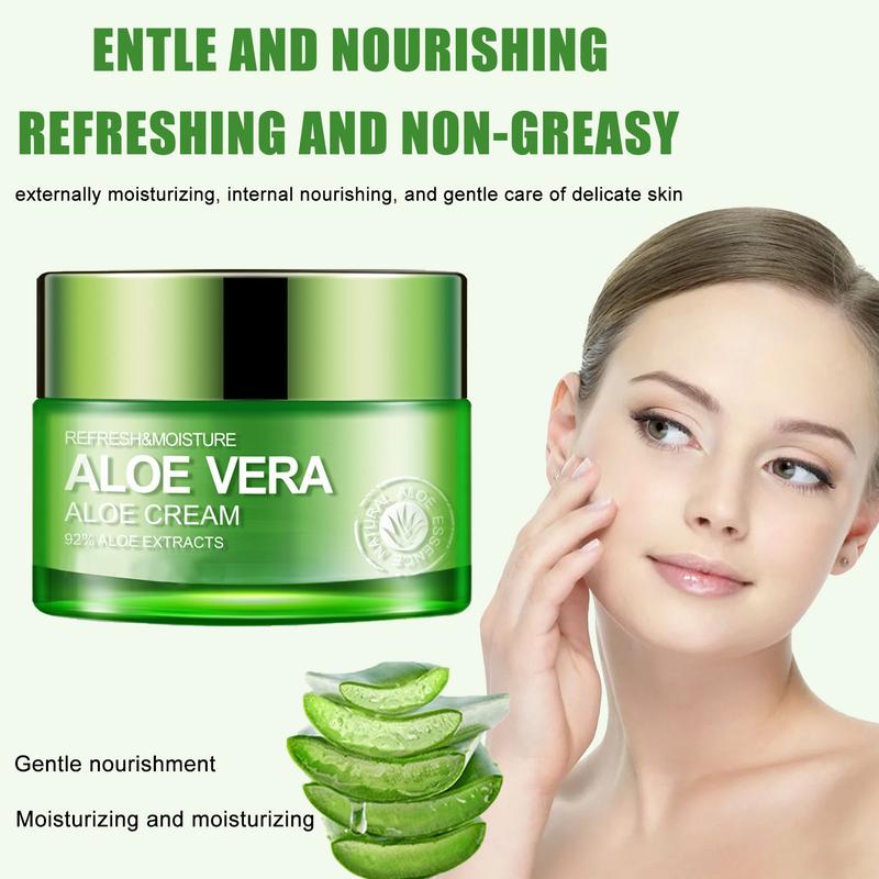 Gel Nha Đam Hữu Cơ, Kem Dưỡng Ẩm Tự Nhiên, Chăm Sóc Cháy Nắng, Sửa Chữa Sẹo, Làm Dịu Và Chống Viêm, Món Quà Tuyệt Vời Cho Phụ Nữ 0
