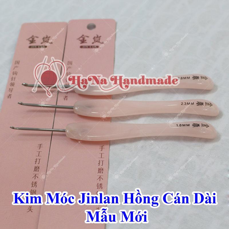Kim móc Jinlan hồng cán dài mẫu mới