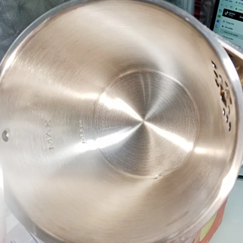 Ấm Đun Siêu Tốc NANOCO INOX Cao Cấp - Chức Năng Giữ Ấm (Bảo Hành 12 Tháng) 2