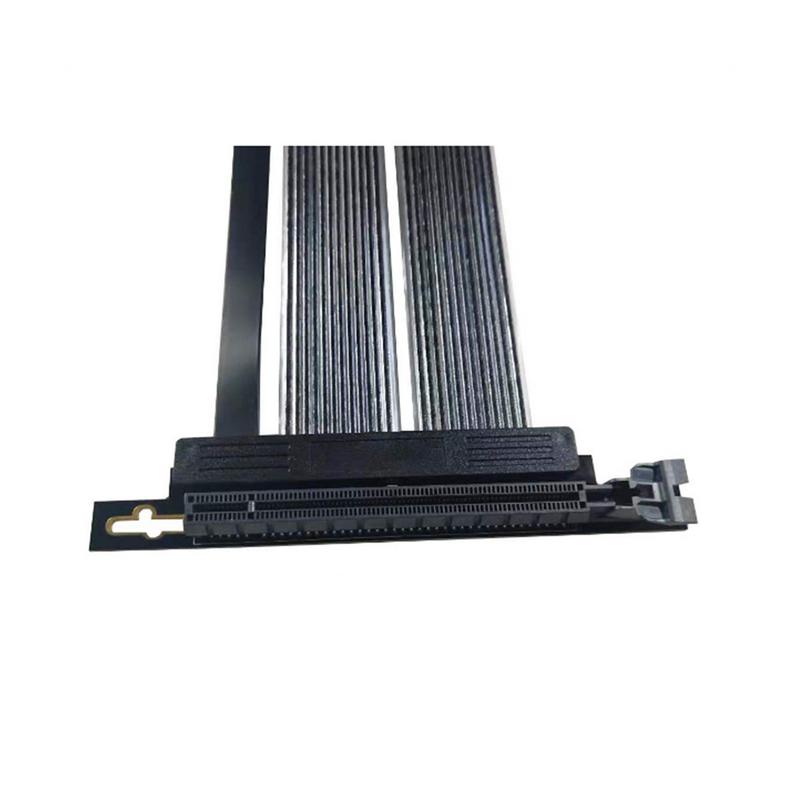 Overseas shipping,25cm PC Graphics Cards PCI Express Connector Cable PCI-E 4.0 16X Flexible Extension Cable / Vertical GPU Mount 4