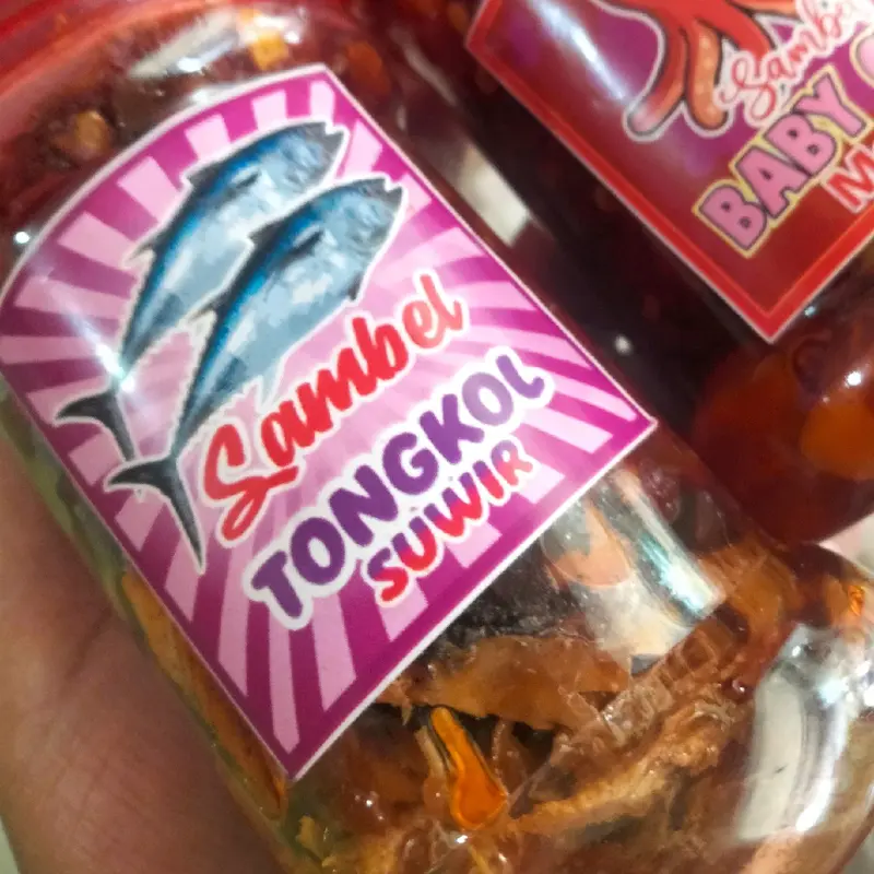 sambal tongkol kemasan botol.sangat lezat di temani nasi 0