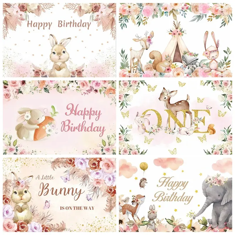 Nền Chụp Ảnh, Chủ Đề Lễ Phục Sinh Thiết Kế Hình Thỏ, Thích Hợp Để Chụp Ảnh Sinh Nhật, Một Số Thỏ Đang Quay Cho Bé Gái, Trang Trí Tiệc Sinh Nhật 1 Tuổi, Nền Ảnh Tiệc Mừng Sắp Sinh Em Bé