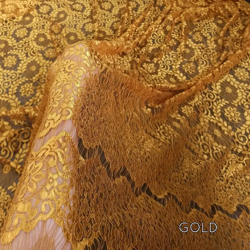 kain brokat semifrance metalic 2baju kebaya 2
