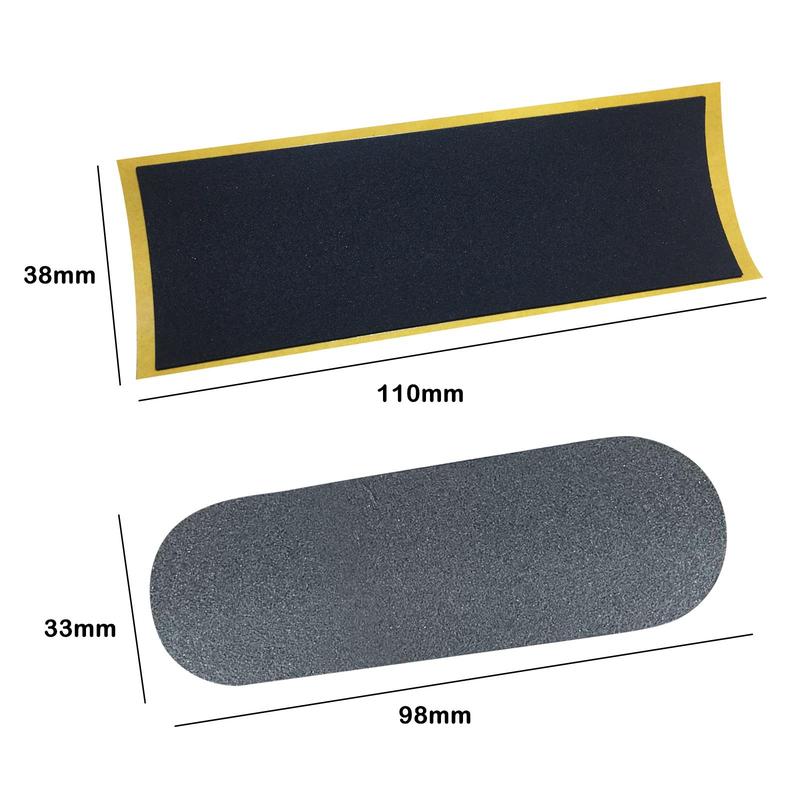 Product Introduction of 1pcs Black Fingerboard Deck Uncut Tape Skateboard Anti-Skid Tape Kids Stickers Toy Sports W8E2 19