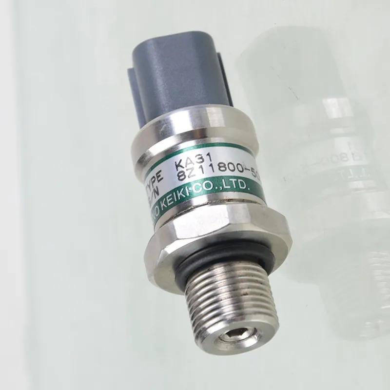 Product Introduction of Excavator parts DH220-5 DH300-7 hydraulic pump sensor high pressure sensor 8Z11800-500K 9045-2547 Doosan Daewoo Excavator DH220-5 DH225-7 DH300LC-7 4