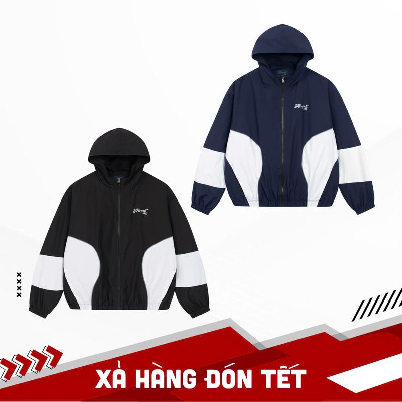 Áo Imperfect - Áo gió Sporty Chống thấm nước Thoáng khí