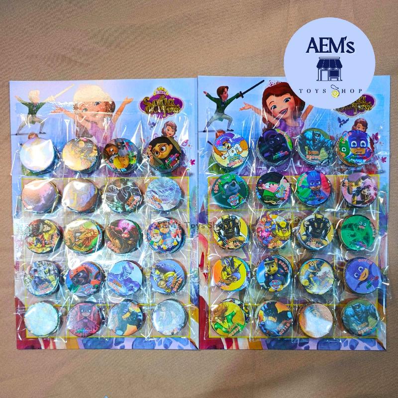 Pogs Controller 20 sets of Pogs Cartoon Characters/Pad Toys/Paninda Bundle/Negosyo ...