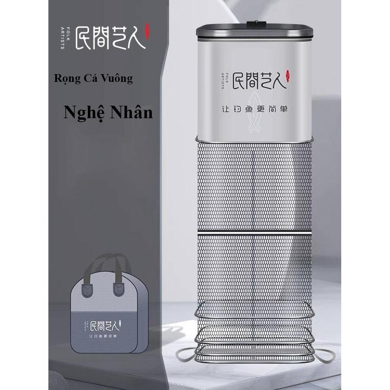 Rọng Đựng Cá Vuông Chính Hãng Nghệ Nhân