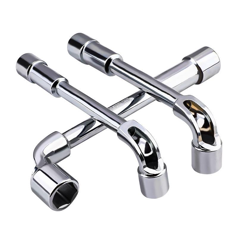 Product Introduction of 6 7 9 10mm CRV Steel L Type Socket Spanner L Wrench 6 Point Hand Tools Automotive Mechanical Tool 8