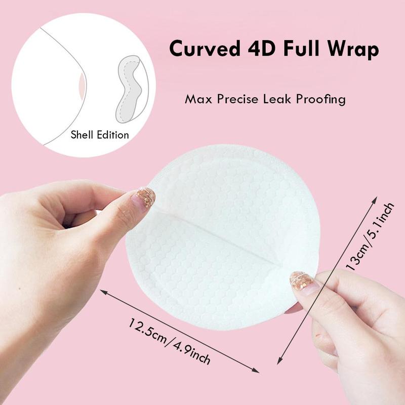 Product Introduction of Disposable Breast Pads, 100pcs/set Soft & Breathable Breast Pads, Breastfeeding Essentials for Moms, Nursing Pads for Women 1