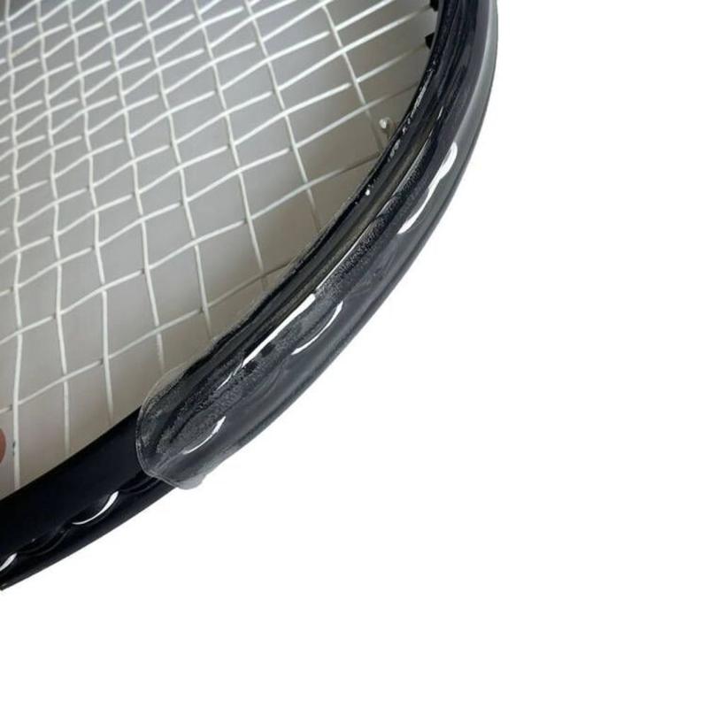 Product Introduction of 1/2PCS Length 37CM Sport Supplies Anti-collision Frame Protection Tape Scratch Prevention Tennis Racket Head Sticker Reduce Impact And Friction 14