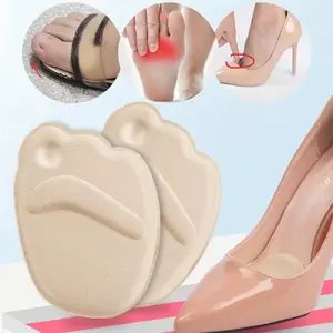 INSOLE BANTALAN KAKI DEPAN INSOLE BUSA ANTI SLIP SOL DEPAN HIGH HEELS Hitam Shoe Shoes