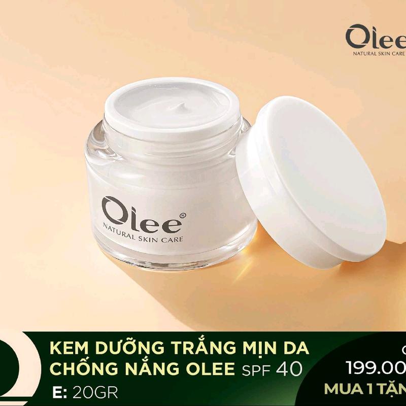 Kem dưỡng Olee, Sữa rửa mặt Olee, Tẩy da chết Olee 1