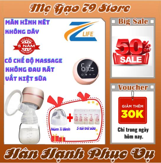 Máy Hút Sữa Mẹ Cầm Tay Không Dây, Máy Hút Sữa Điện Đơn, Điện Đôi Dụng Cụ Hút Sữa Lực Hút Mạnh, Không Gây Đau Rát Có Chế Độ Massage, Sạc Pin Tiện Lợi Bảo Hành 1 Đổi 1