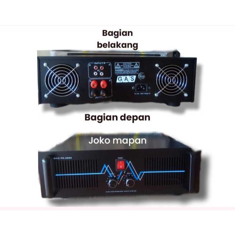 PROMO Box power Ampli sound system Gas 2501 2502 - Shop | Tokopedia