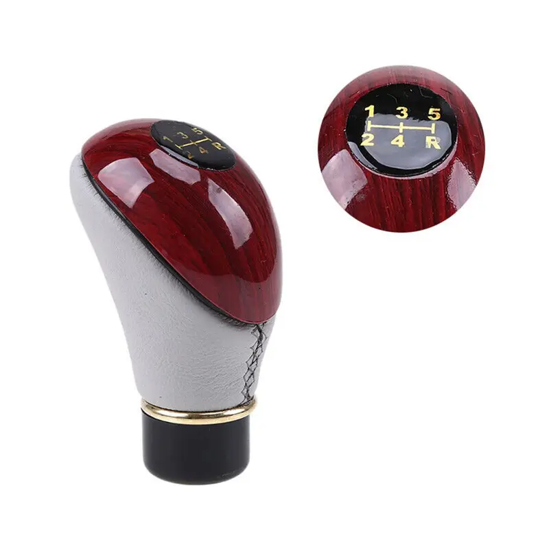 Núm Cần Số Da Ô Tô Thủ Công Cần Sang Số Tay Cầm Cần Sang Số 5 Tốc Độ, < SGDF MỚI > 8