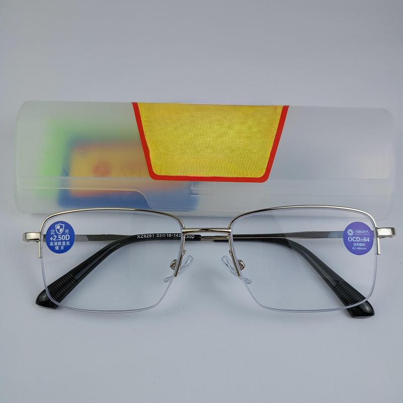 Kính lão  cao cấp gọng  nửa viền cước gọng hợp kim  phù hợp với mọi khuôn mặt Voi