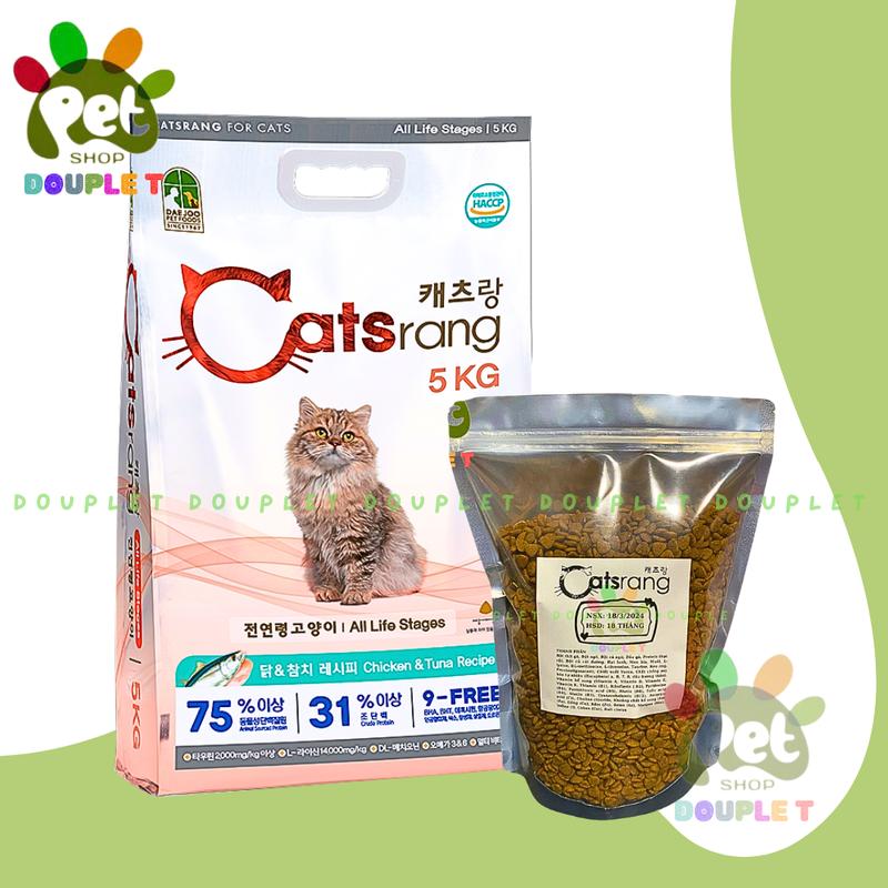 Catsrang - Thức ăn hạt CHO MÈO MỌI LỨA TUỔI nhập khẩu Hàn Quốc