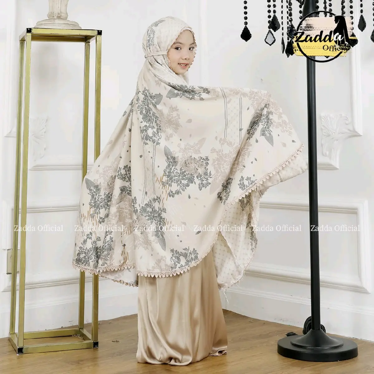 Mukena Anak Silk Premium Super Lembut & Nyaman dengan Tas