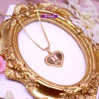 Gambar Yaxiya Kalung Wanita Motif BTS  Aksesoris Perhiasan 387 - LIONTIN dari YAXIYA JEWELRY Kota Administrasi Jakarta Barat 2 Tokopedia
