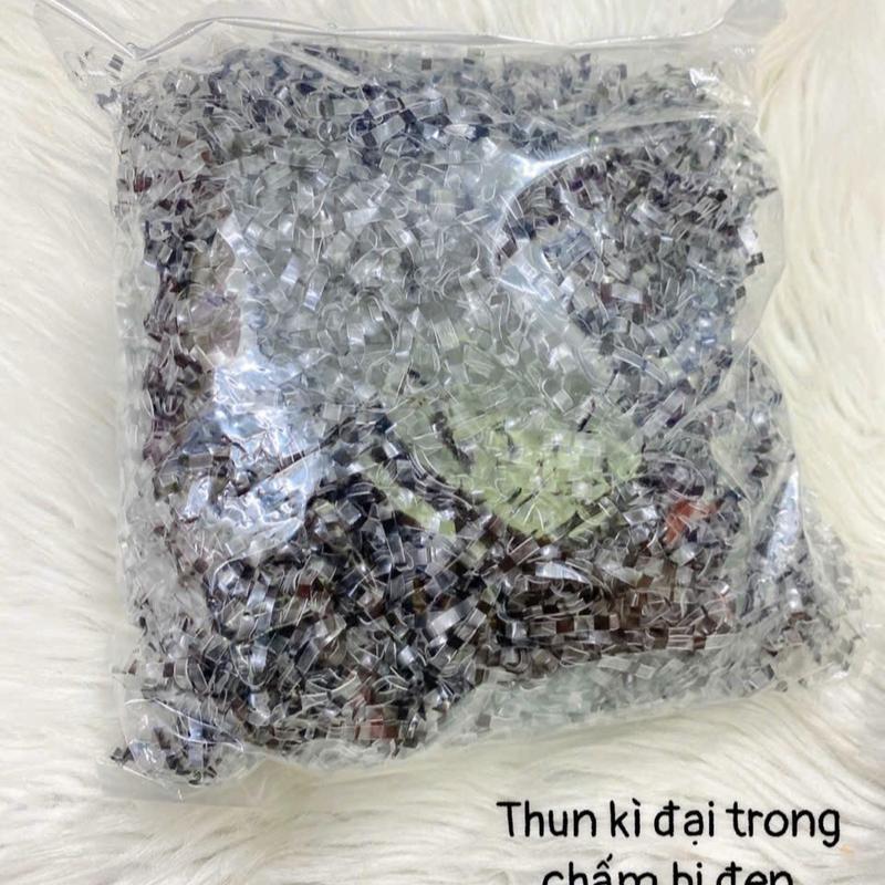 Thun  cột đại  nhiều màu thun dẻo  ( bịt  500gam) Dây Cột Tóc 2