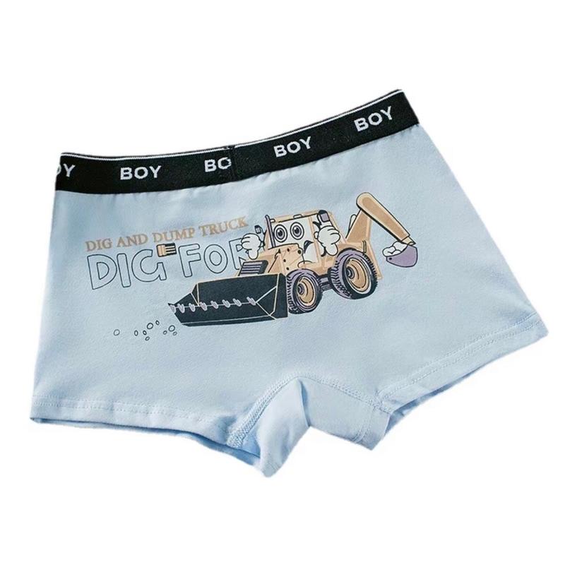 (Khủng Long -phi hành gia)Sét 4 quần lót  quần Chip đùi bé trai ,quần Chip cao cấp,quần sip cho bé trai cotton mềm ,co giãn,nhiều màu ,hoạ tiết dễ thương 4