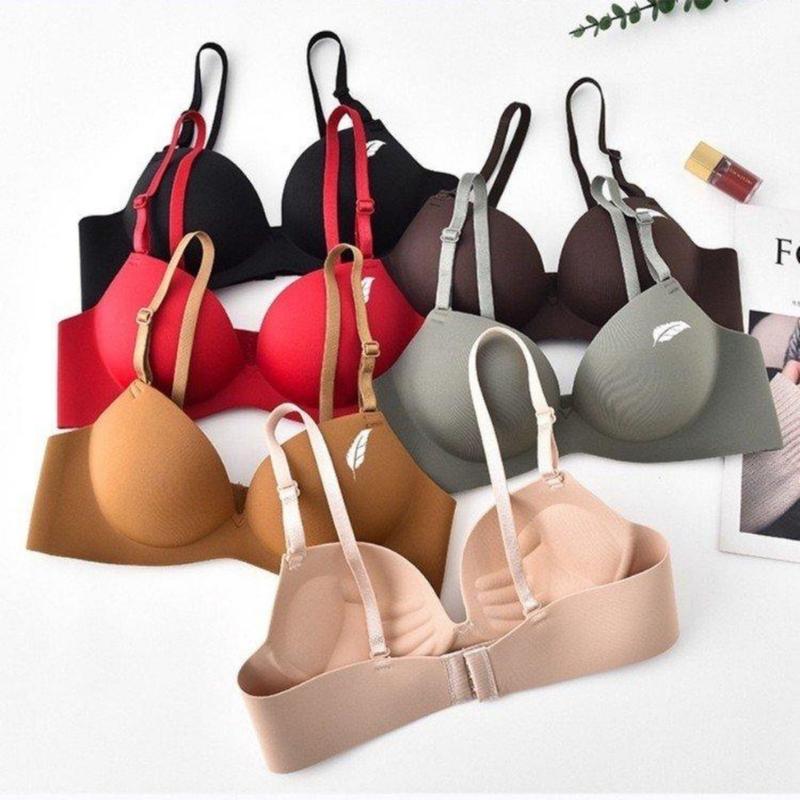 Product Introduction of Áo ngực không gọng đúc su chiếc lá - Áo lót nữ mút dày, nâng ngực tạo khe ZANABRA A790 Women Voi  Che 3/4 Tim Tim Tim có thể giặt máy giặt bằng nước lạnh 16