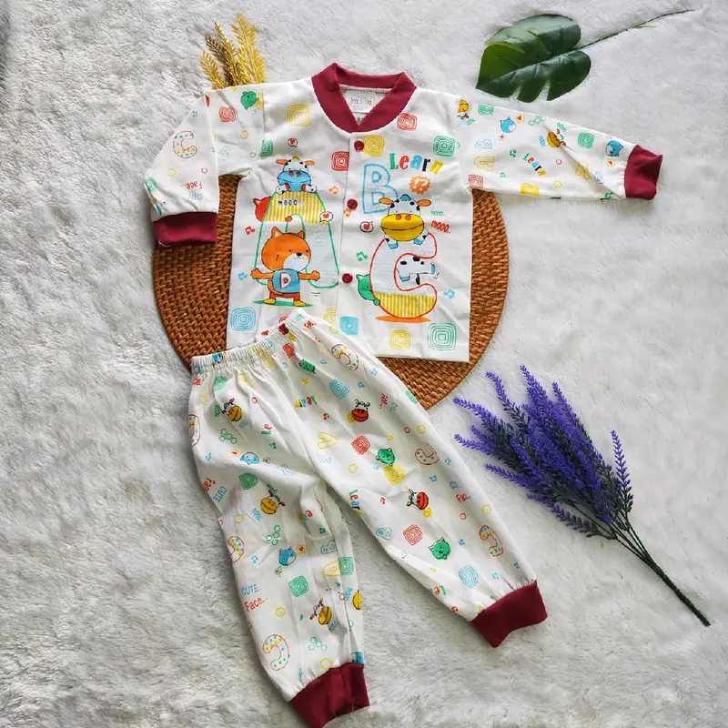 setelan lengan panjang bayi 1