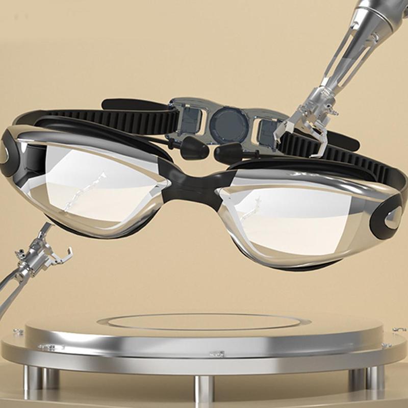 Product Introduction of Swimming Goggles With Earplug Anti Fog UV Protection Swimming Glass Googles For Adult K7S8 30