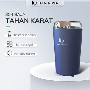 Han River Grinder Electric Coffee Grinder Blender Serbaguna Giling Biji Kopi /Kacang/Bumbu Original