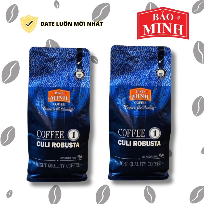 Combo 2 bịch số 1 Cà phê Bảo Minh - Số 1- Cà phê rang nguyên chất Cafe Coffee