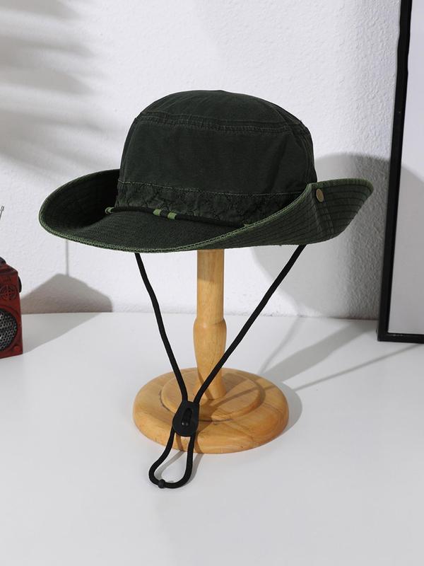 Outdoor Mountaineering Recreational Fisherman Hat, Casual Outdoor Sun Protection Cap, Fashion Accessories for Men & Women 5