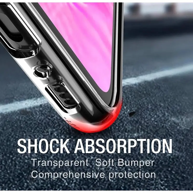 Soft Case Clear Silikon Kompatibel Untuk Samsung Galaxy M15 5G Samsung M35 5G Samsung M55 5G Bening Transparant Tebal 2mm 6