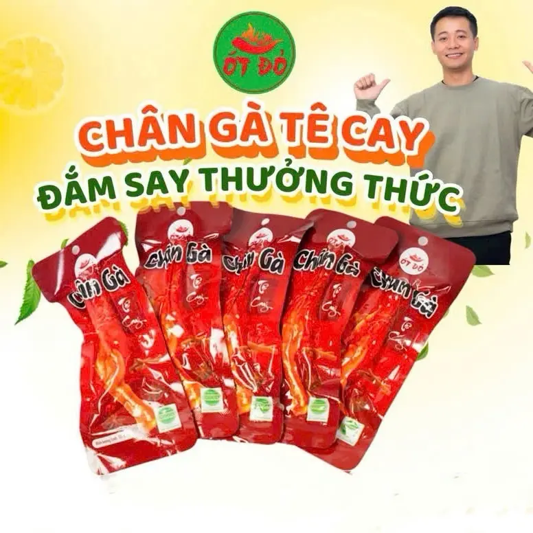 (VALC1102) combo 10 CHÂN GÀ TO 55g Việt Nam!