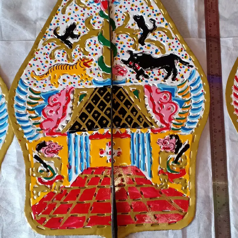 Wayang Gunungan ukuran +-60cm bahan Kertas Duplex 4