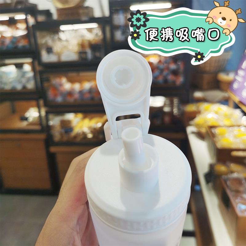 Product Introduction of Cốc Thủy Tinh Nhám, Cá Nhân Hóa Sáng Tạo, Phong Cách Cô Gái Trẻ, Người Nổi Tiếng Trên Internet, Cốc Có Ống Hút, Thích Hợp Cho Phụ Nữ, Dễ Thương Và Cầm Tay Cốc Học Sinh 6