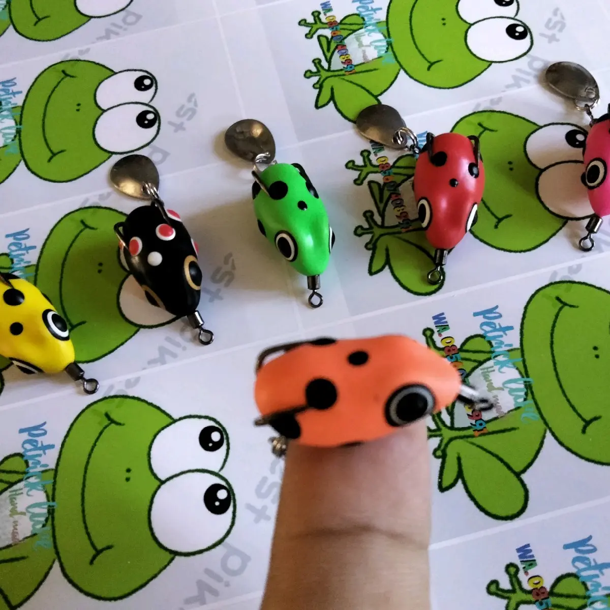 soft frog 2 cm (mini)