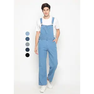 Fit Theory Jumpsuit Overall Jeans Panjang Wearpack Pria