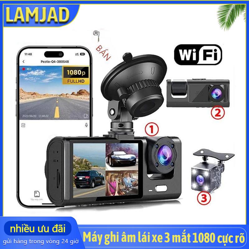  Camera hành trình ô tô S1 Nguồn USB Video Full HD 1080p hồng ngoại siêu nét-LAMJAD 