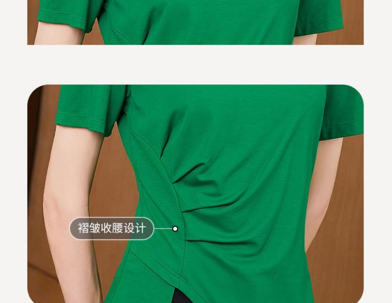 Product Introduction of T-shirt women's summer Korean version short sleeved new top Fashion Womenswear 6