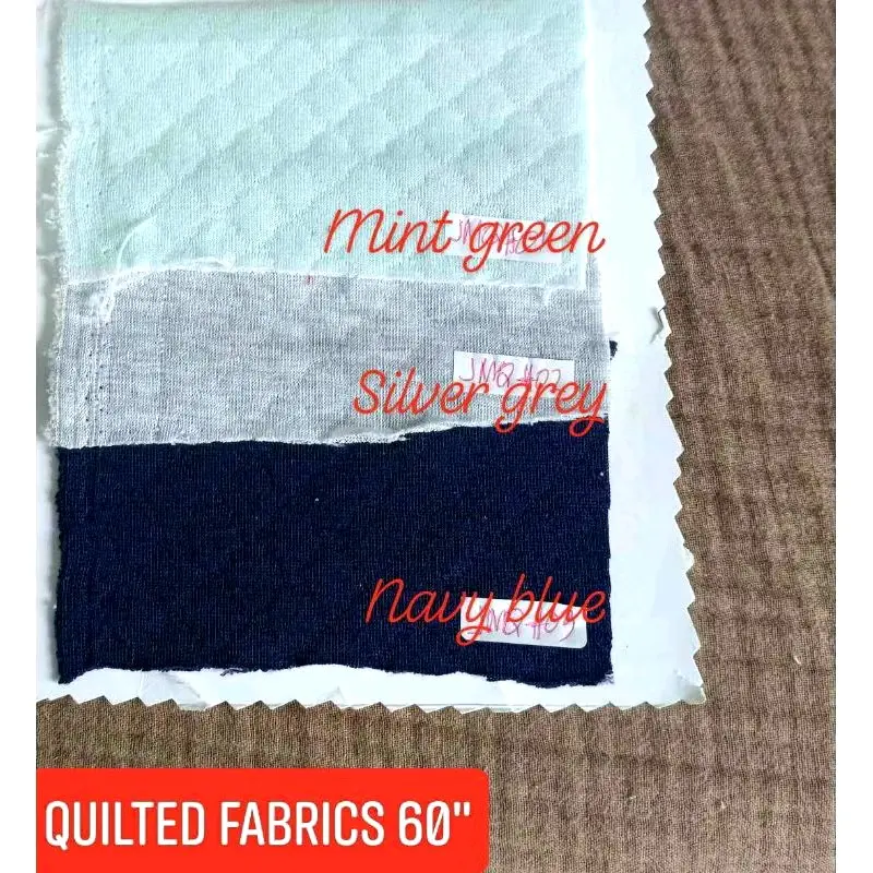 COTTON FLEECE/QUILTED FABRICS 60 WIDTH