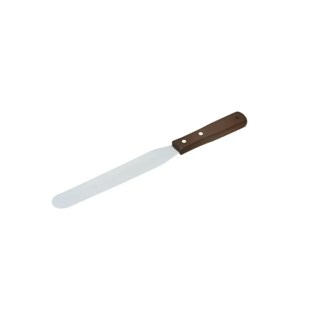 Elecoms Cream Spatula Ergonomic Design Stainless Steel Icing Frosting Cake Decorating Spatula Ergonomic Design for Home
