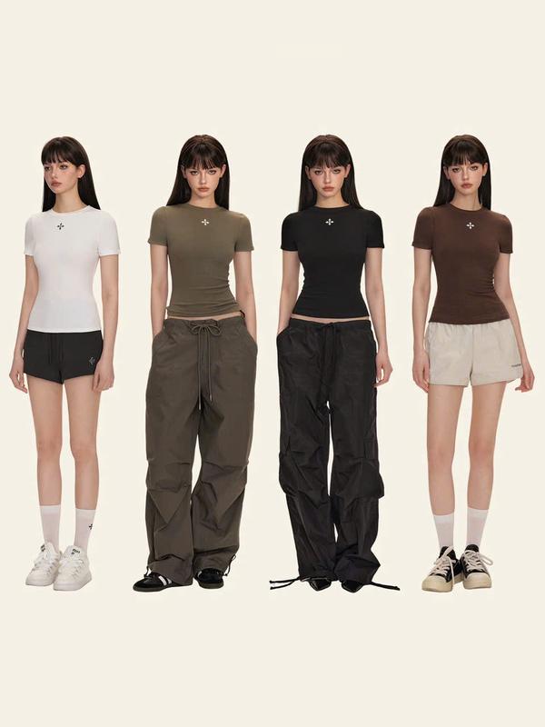 Áo Thun Body In Hình Ngực, Áo Thun Zip Chất Vải Cotton Co Dãn Thoáng Mát Miho House