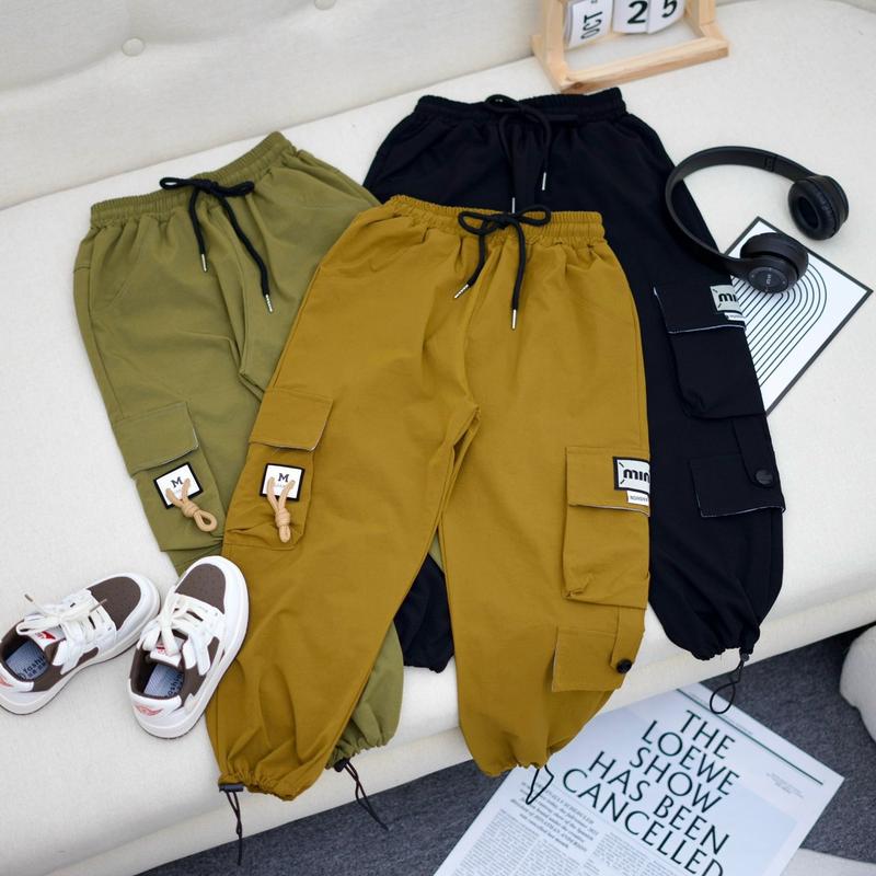  Quần joker kaki túi hộp co giãn Nam Menswear 