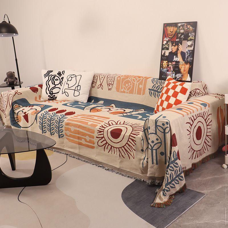 Product Introduction of INS Nordic sofa cover, Internet celebrity cover, all included, dust-proof, suitable for all seasons, universal sofa cover 9