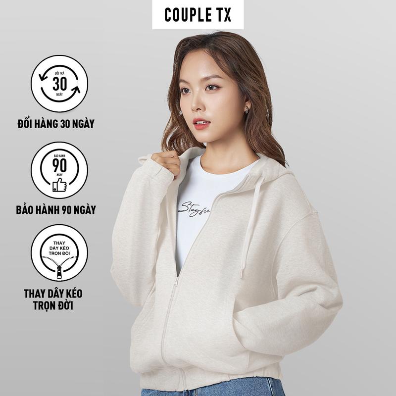 Áo khoác Couple TX Chống nắng Nữ   Form Relax  Thun EASY GIRL WOK 2056 thời trang Jacket Top Women